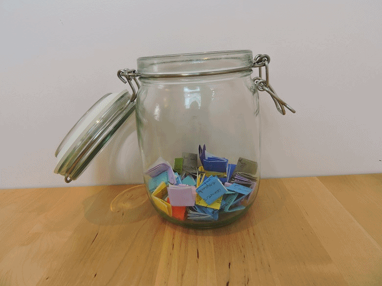 GIF pot à gratitude